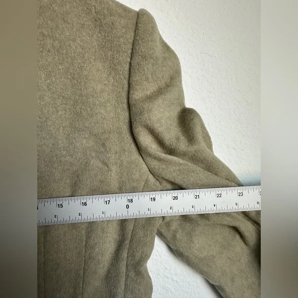 Vintage Valentino wool jacket - Miss‎ Valentino pure wool Alpaca coat size 12 - Picture 13 of 17